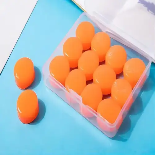 12PCS Silicone Ear Plugs Noise Reduction Sleep Anti Canceling Sound Insulation Earplug Protection Sleeping Reusable Ear Plugs - Image 6