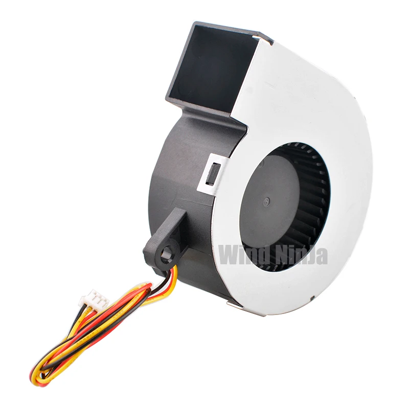 터보팬 냉각 팬 B126015SH BCQ15aR - 프로젝터 오븐 및 고속 방열용 60mm DC12V 0.3A 3핀