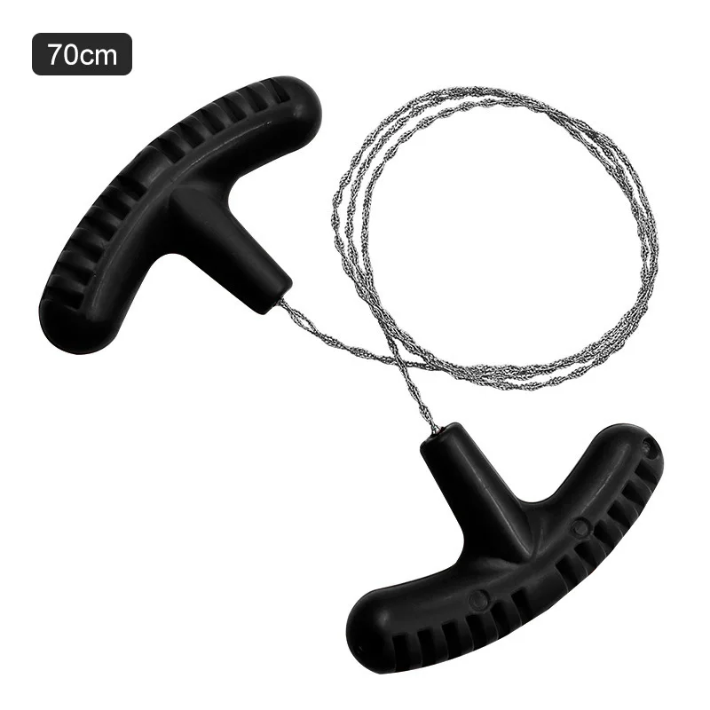 Description Picture 5 of itemStainless Steel Wire Saw Cutting Rope Chain Equipment For Emergency Travel Camping Hiking Outdoor Survive Tool