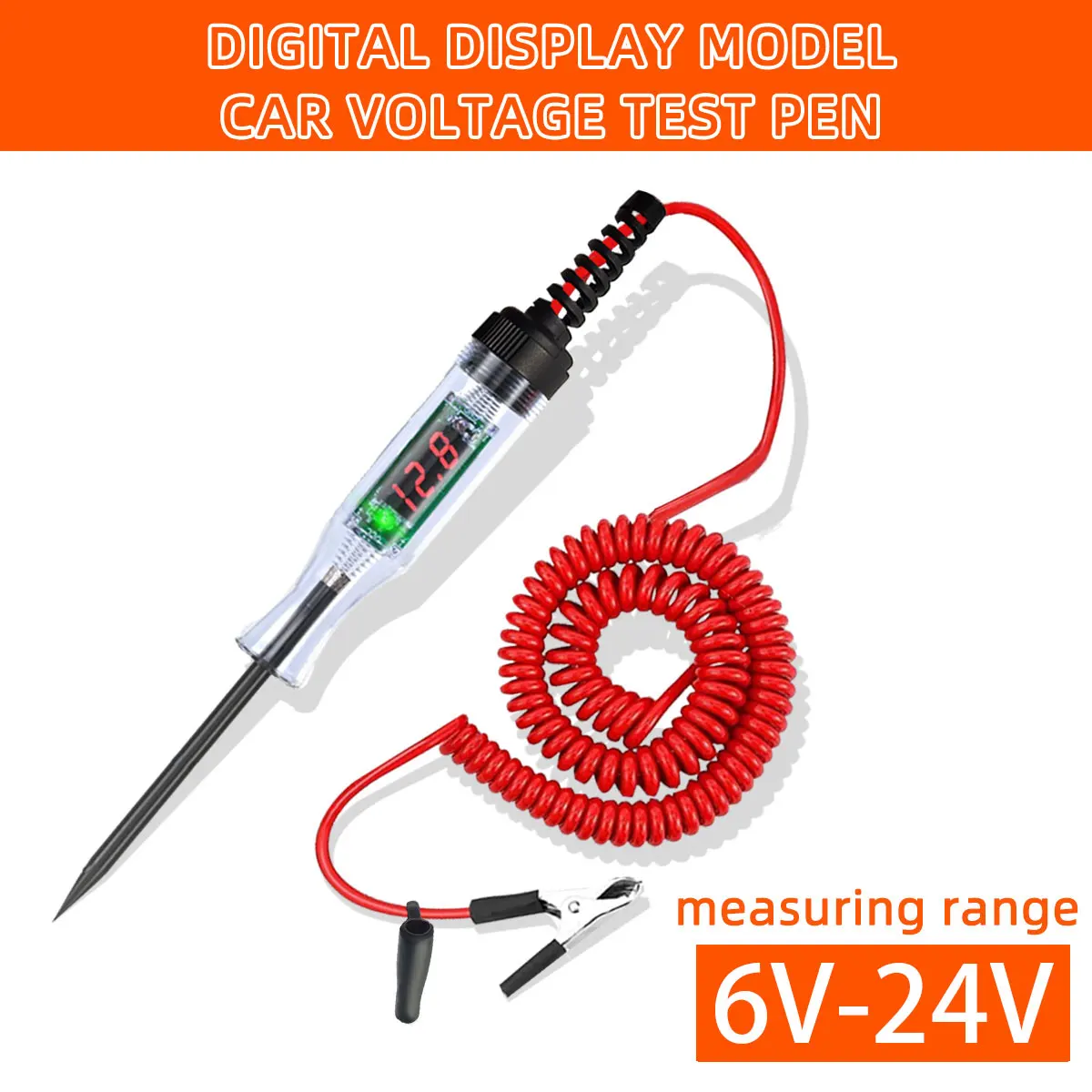 Digital Display Automotive Circuit Diagnostic & Voltage Testing Tool