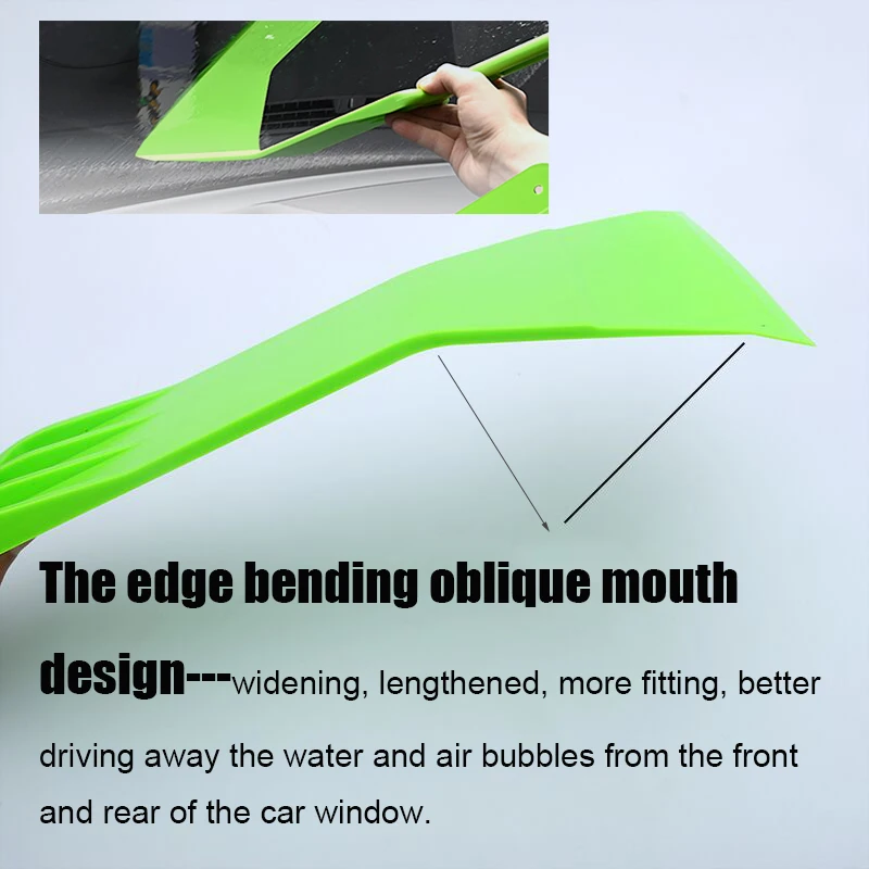 TOFAR 롱 스퀴지 자동차 앞뒤 유리 틴팅 필름 태양광 차단 설치 도구 앞유리 청소용 불도저 스크레이퍼