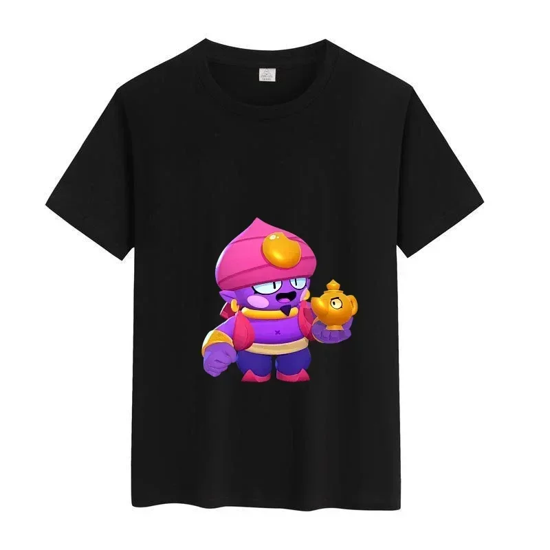 thumbnail image 1 of Camiseta con estampado de anime para niños y adolescentes, disfraz de Leon Spike, ropa de algodón para niños, divertida camiseta informal para niño y niña, 1 of 5