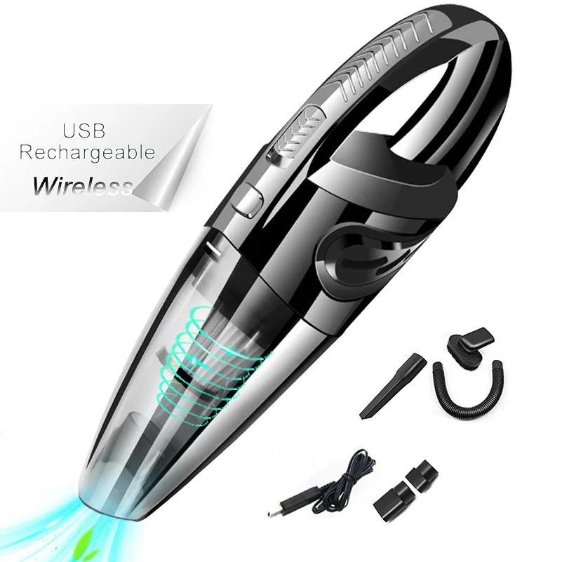 

Portable USB Charging Home Car Dual Purpose Vacuum Cleaner Handheld Wireless Small Car Wet and Dry Dual Purpose