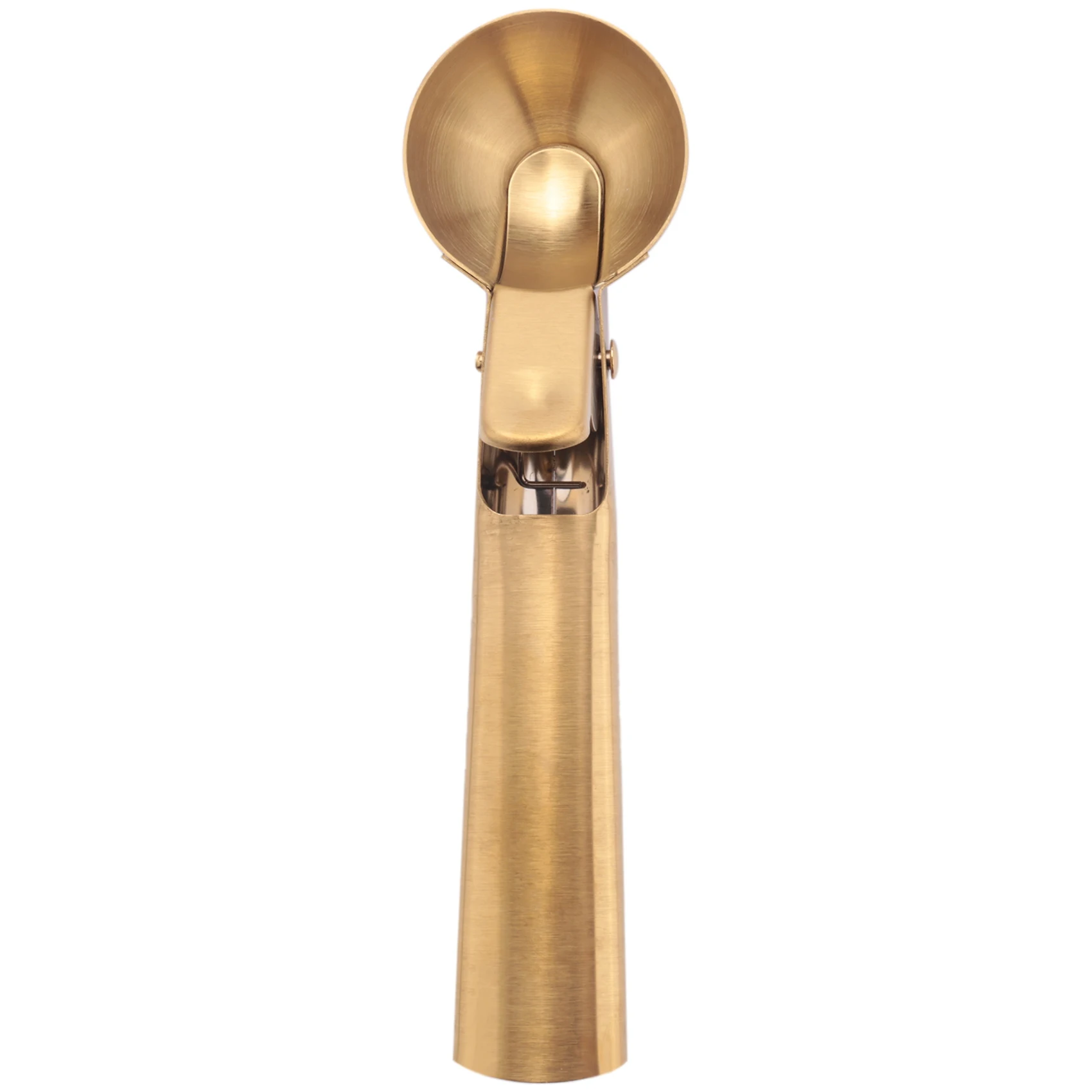 

Ложка для мороженого с триггером, из нержавеющей стали, для приготовления йогурта