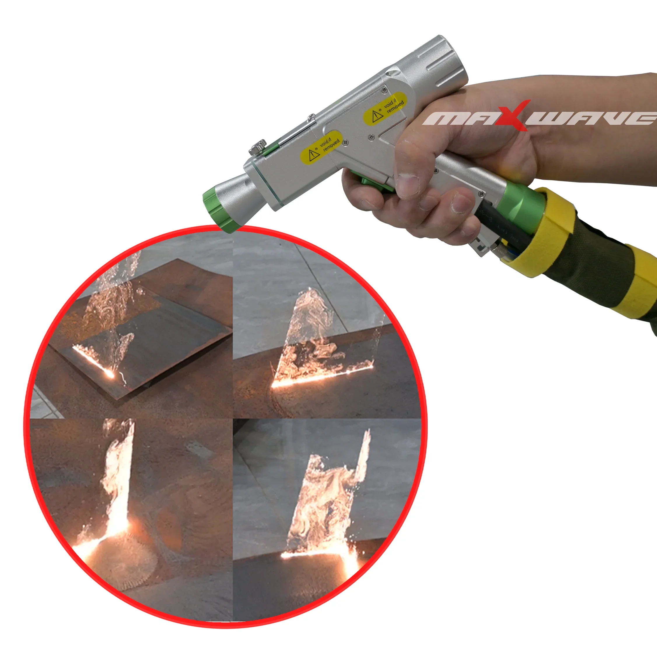 3 in 1 4mm Carbon Steel Sheet Welding 1500w 2000w Handheld Fiber Laser Welding Machine for Fence Decoration Industry 4