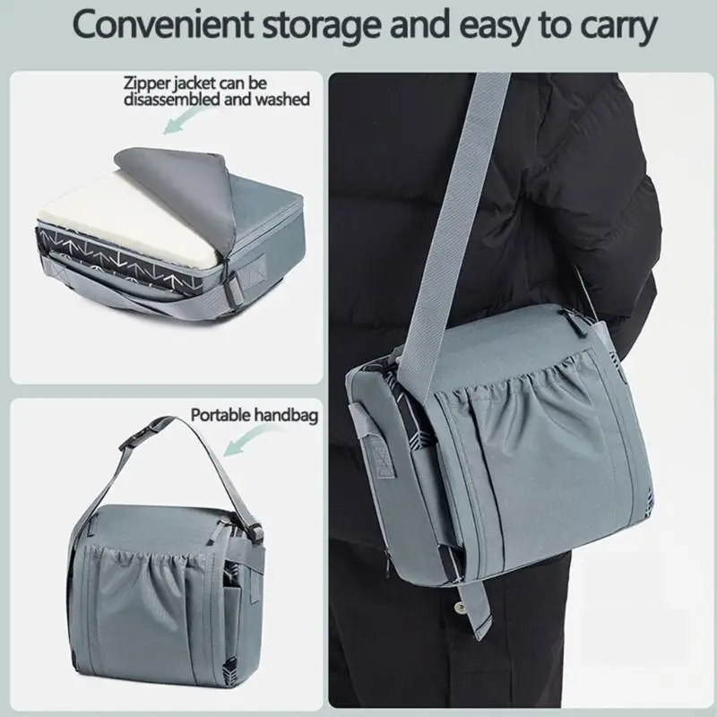 D0AF 식사 의자 용 벨트가있는 분리형  부스터 시트, 쿠션 증가 부드럽고 편안한 미끄럼 방지 바닥 패드