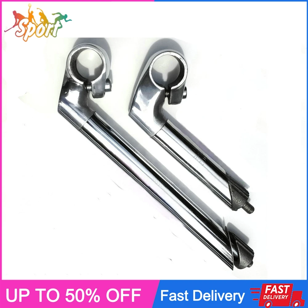 1x Bicycle Bike Quill Stem Riser 150/200mm Handlebar 22.2mm Folding Bike Stem Aluminum Alloy Front Fork Adapter Part Components