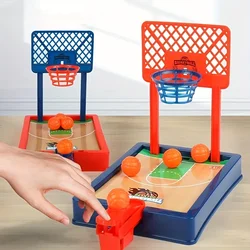 Children's Mini Basketball Game - Interactive Focus Training Toy & Playful Court Decor (Random Color)