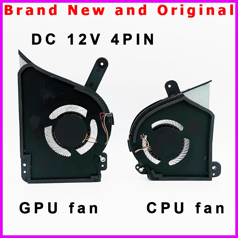 New laptop CPU GPU Fan Cooler for ASUS ROG Zephyrus S17 GX703 GX703H GX703HM GX703HSD DC12V