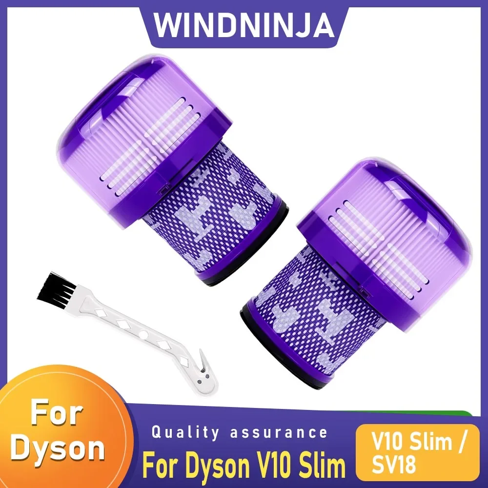 HEPA Filter Replacement For Dyson V10 Slim / SV18 Cordless Robot Vacuum Cleaner Accessories Spare Part Washable Filter