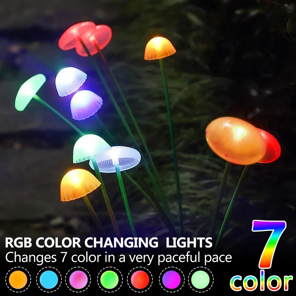 Solar Jellyfish Garden Light 3