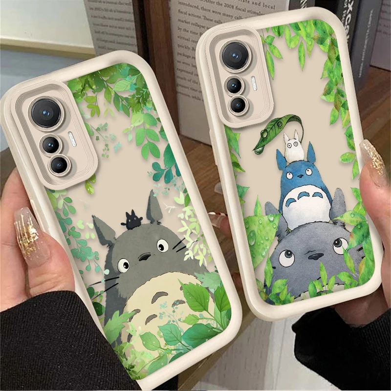 Whimsical Totoro Nature-Inspired Soft Phone Case