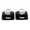 2 pcs Portable 2 Inch 4 Ohm 15W Speakers Full Range Mini 52MM Internal Sqaure Magnetic DIY Home Sound Theater Loudspeakers 4