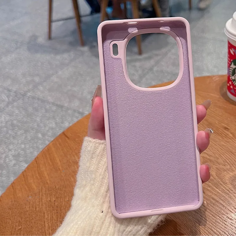 Soft Liquid Silicone Shockproof Luxury Phone Case - Colorful and Smooth Finish