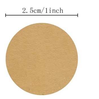500 pezzi/rotolo, articoli per ufficio e scuola, adesivi con marchio verde, etichette colorate, adesivi con etichette a punti, adesivi con etichette Chroma