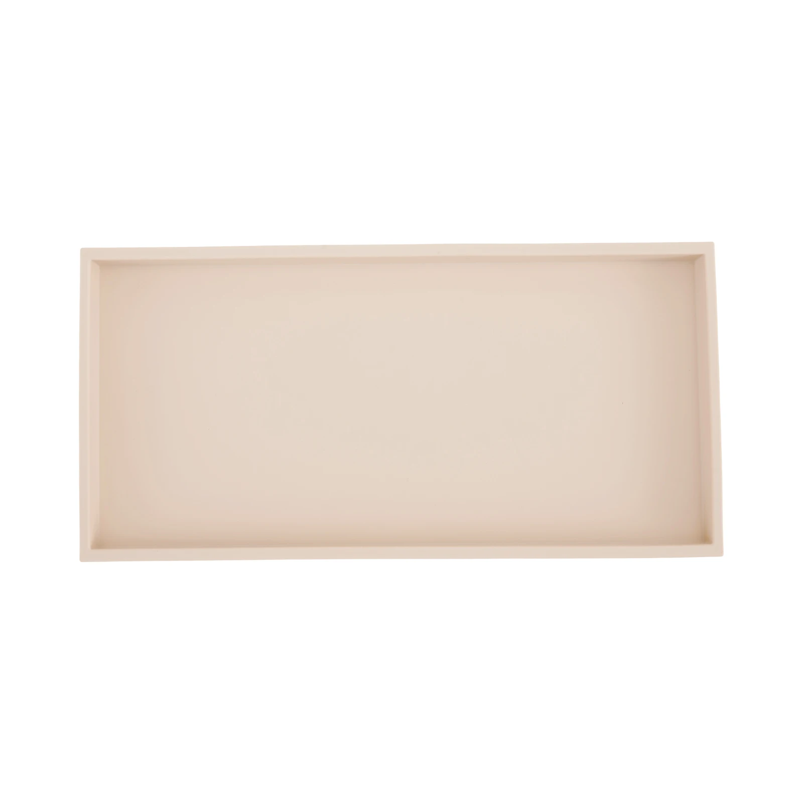 Bathroom Storage Tray Silicone Bathroom Vanity Tray Shatterproof Rectangle Soap Dispenser Storage