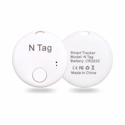 Bluetooth Smart Tracker - Item Finder for Luggage, Keys, and Bags (iOS Compatible) (WHITE)