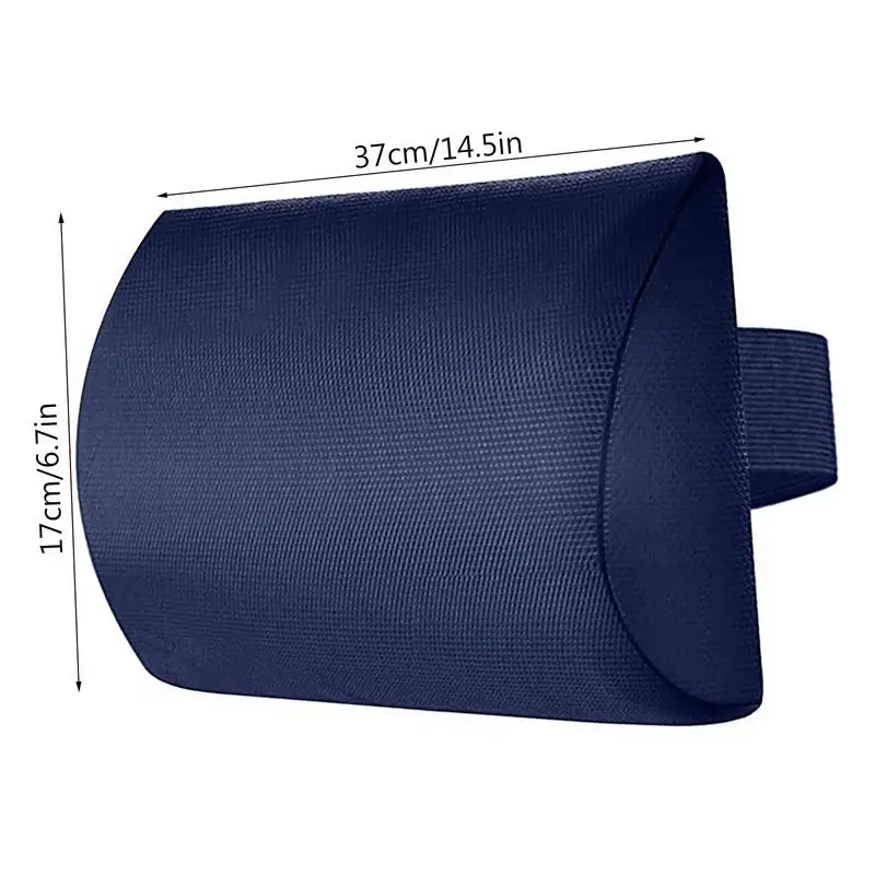 Lounger Pillow Outdoor Garden Chaise Pool Lounge Chairs Sponge Pillow Comfortable Anti-weight Headrest Neck Support Pillow 6