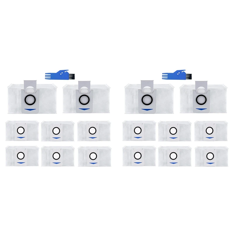 

Пылесборники для ECOVACS DEEBOT X1 Omni, мешки для сбора пыли Для ECOVACS DEEBOT X1 Turbo, 16 шт.