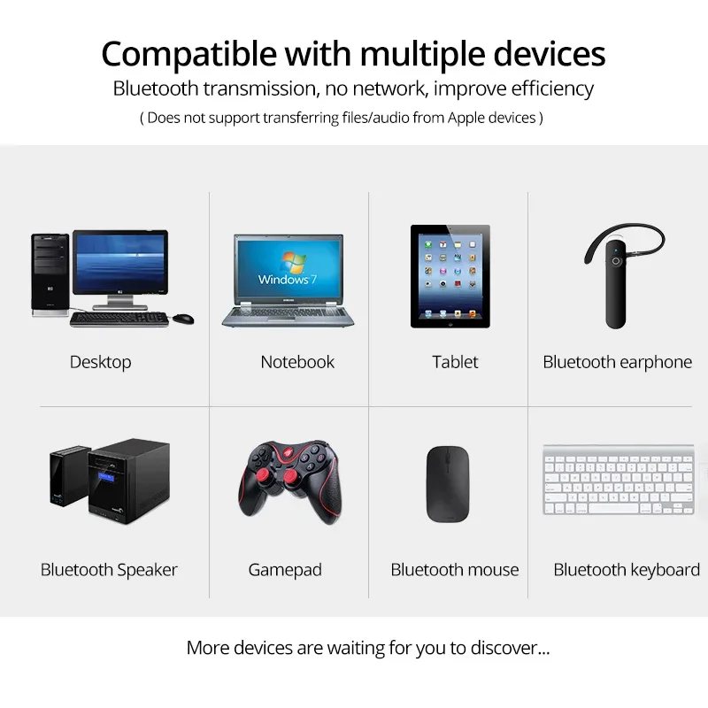True 5.0 Bluetooth Adapter Usb Bluetooth Transmitter for Pc Computer Receptor Laptop Earphone Audio Printer Data Dongle Receiver