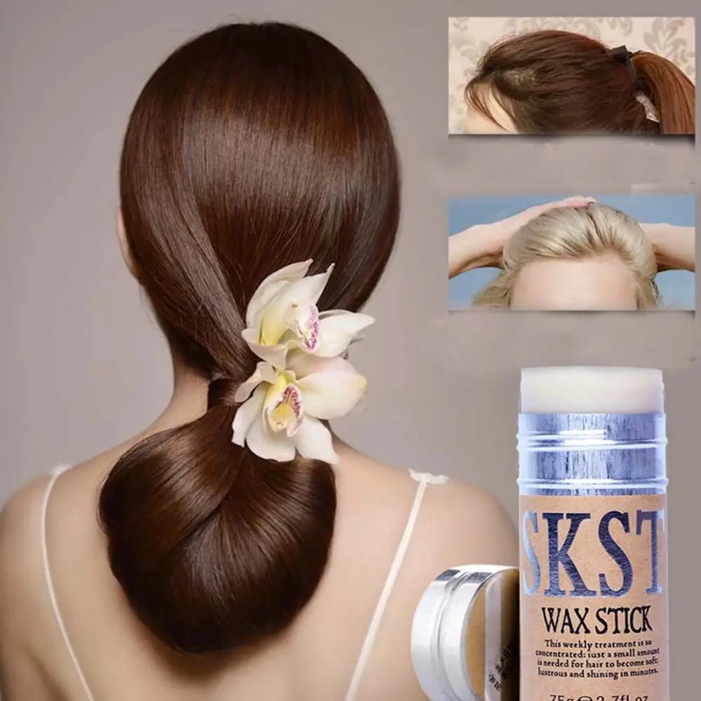 Lasting Hair Styling Non Frizziy Hair Edge Control Smooth Finishing Cream Pomade Stick Gel Stick Wax