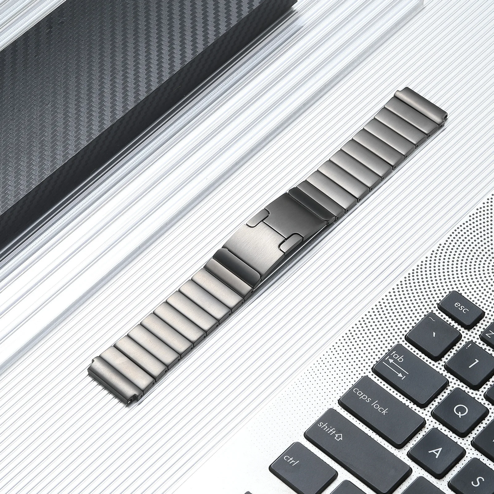 22 مللي متر حزام ربط معدني ساعة هواوي 4 3 3Pro/GT2...