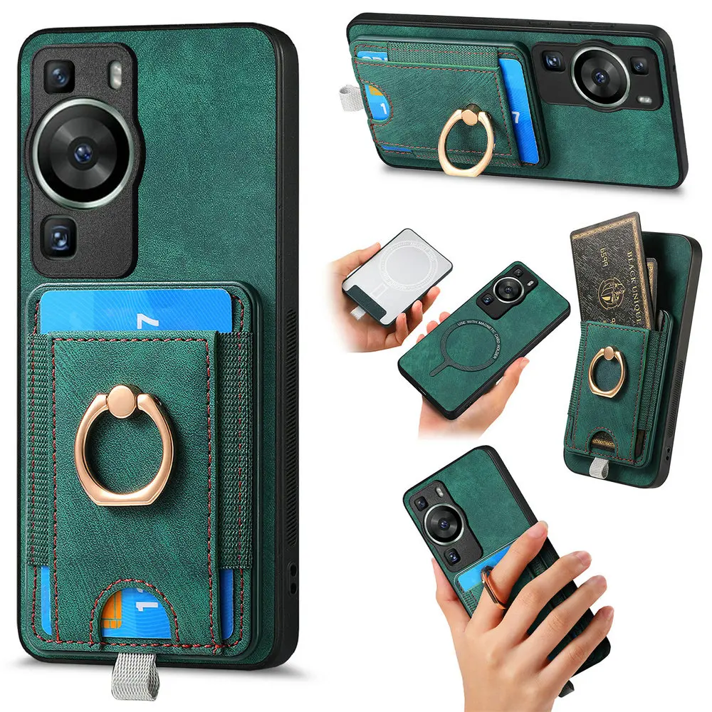 

Realme C67 4G 2 IN 1 Detachable Leather Case 360 Protect Bumper Shell Funda Realme C 67 Back Panel Realme C55 C53 C51 Ring Cover