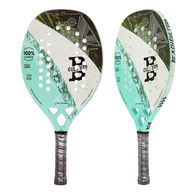 INSUM Beach Tennis Racket Full Carbon Fiber EVA Soft Sand Grit Racket beach tennis for Beach Sport 2