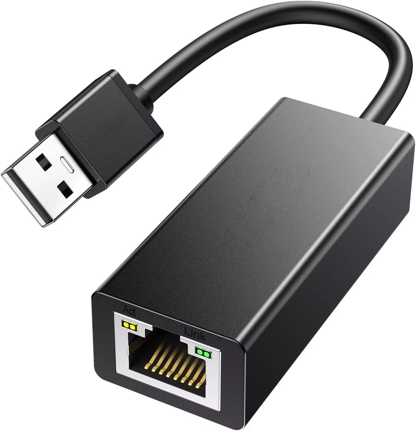 10 יחידות מתאם USB במהירות גבוהה ל-Ethernet - 10/100Mbps RJ45 LAN עבור ...