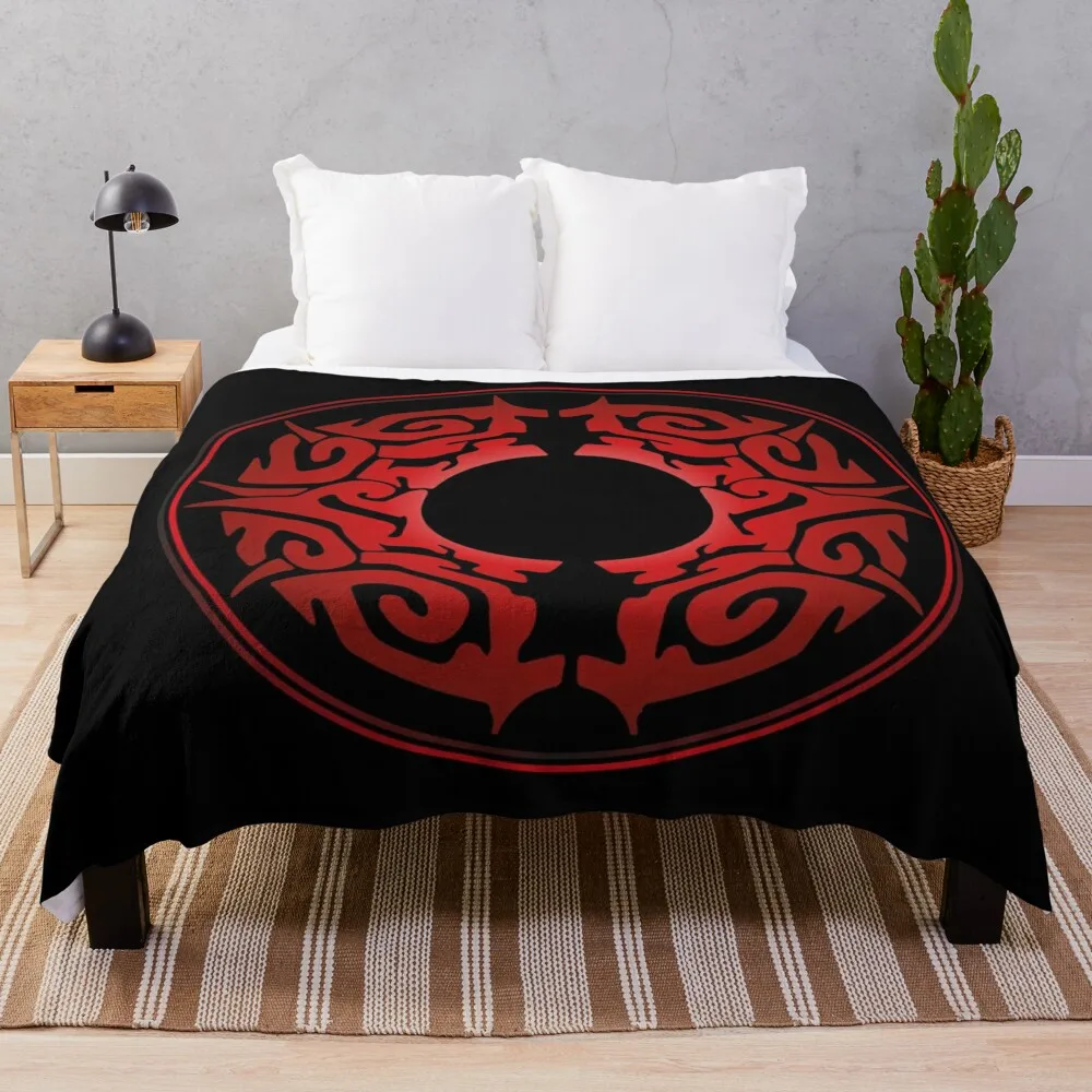 

Wei Wuxian Patriarch Yiling Lazou Symbol Throw Blanket Bed covers for sofa Blankets
