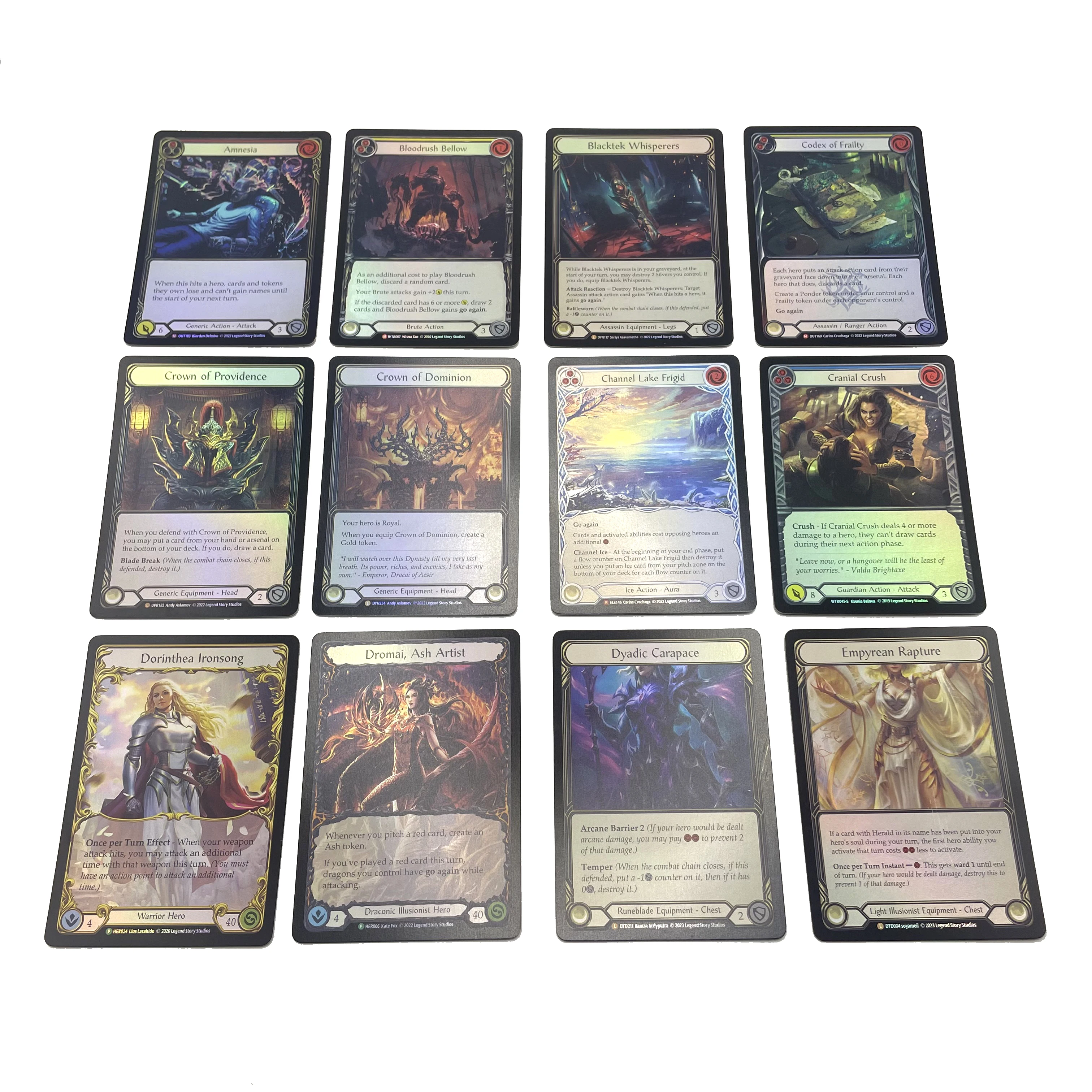 Proxy Cards for Entertainment Games Flesh and Blood Attack