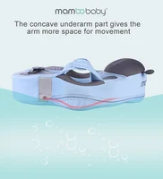 Mambobaby Baby Swimming Float With Sunshade For Infant Non-Inflatable Pool Accessories Kids Outdoor Play Water Waist Floater 2