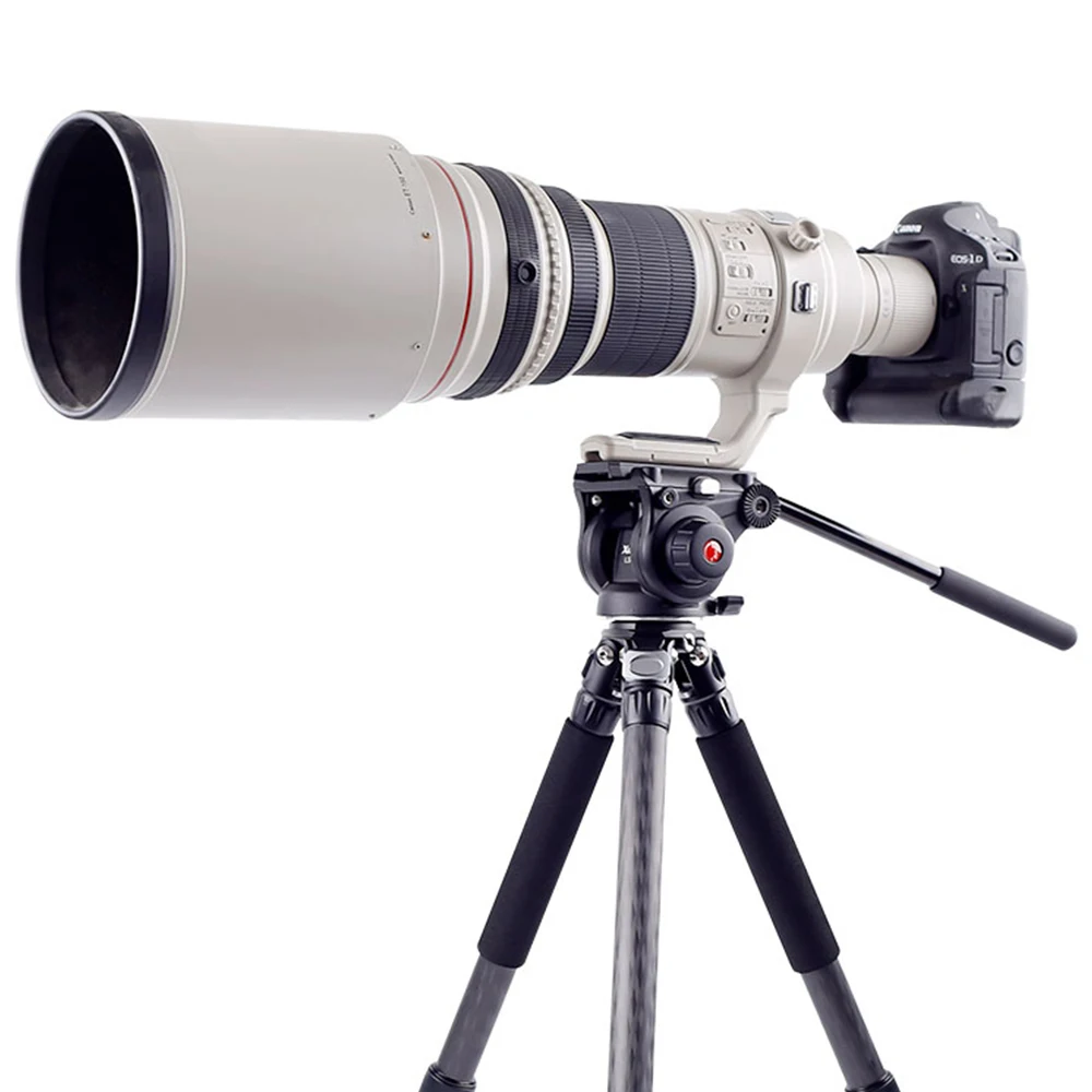 Xiletu Professional Tripod Head Bird Watching Hydraulic Head 1/4