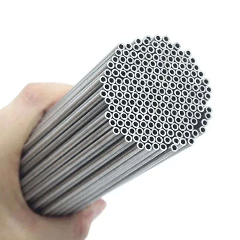 Aluminium Pipe 0.2mm 0.25mm Thickness 4-10mm OD 300 500mm Long Round 6063 Aluminum Alloy Tube
