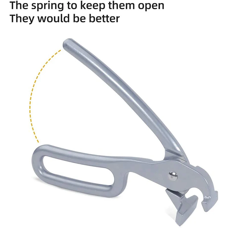 Food Tongs Pizza Pan Gripper Cast Aluminum Anti-Scald Baking Pan Bowl Pot Plate Oven Pliers Clamp Clip