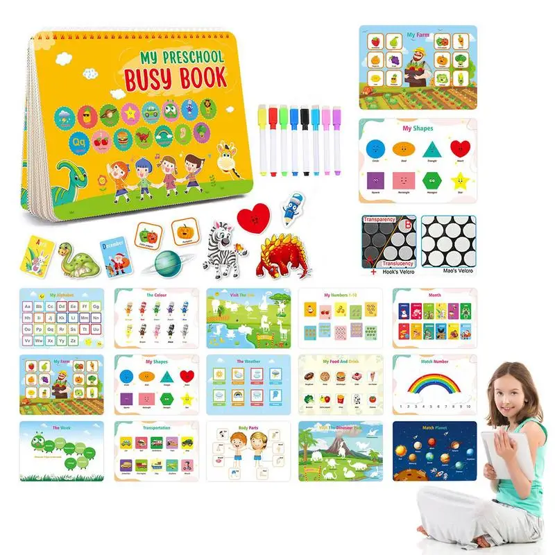 

Toddler Activities Activity Educational Learning Books 15 Themes Preschool Learning Activity Book For Toddlers Ages 3 Tracing