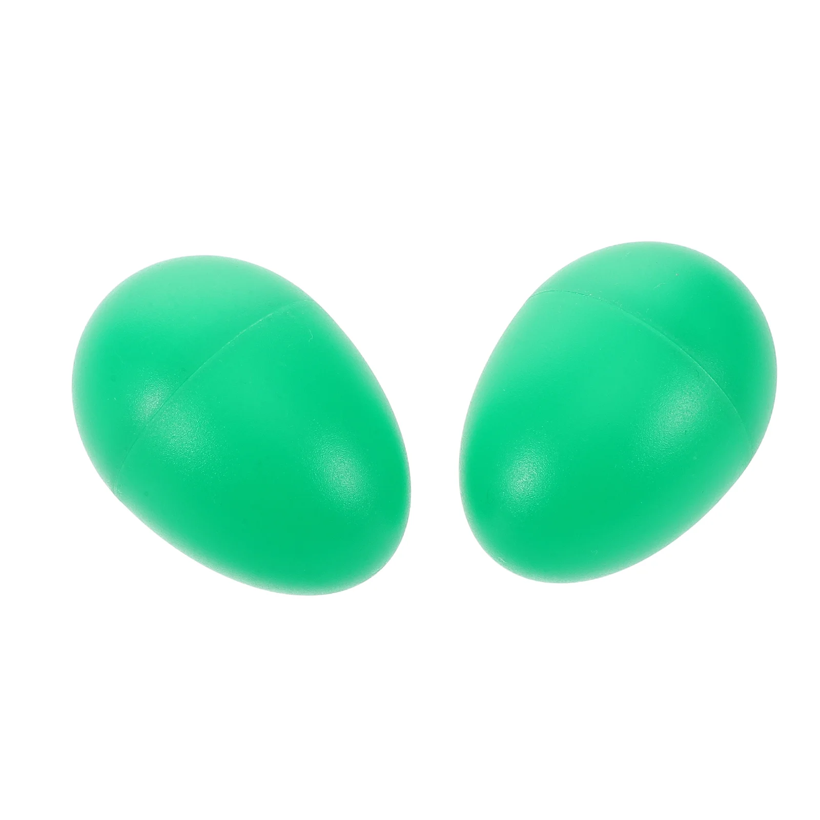 2 Pcs Sand Egg Toy Fake Toys Toddler Halloween Eggs Baby Shakers for Babies Plastic Easter Maracas Party Favors Matching