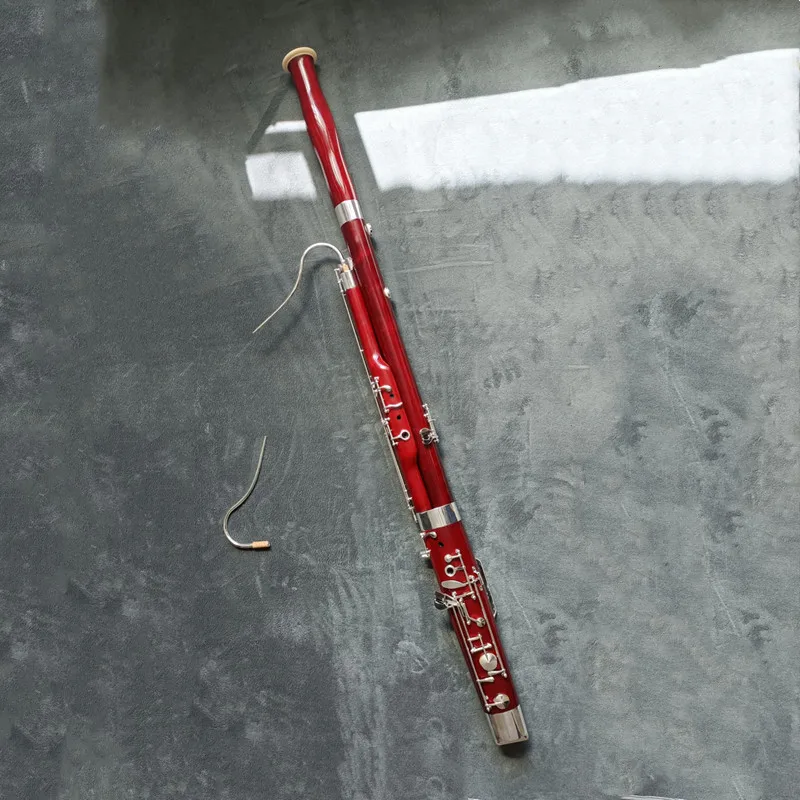 JM Professional C Tone Bassoon Cupronickel silver Key Maple body Bassoon