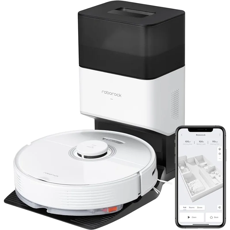 

roborock Q7 Max+ Robot Vacuum Cleaner, Hands-Free Cleaning for up to 7 Weeks, Robotic Vacuum