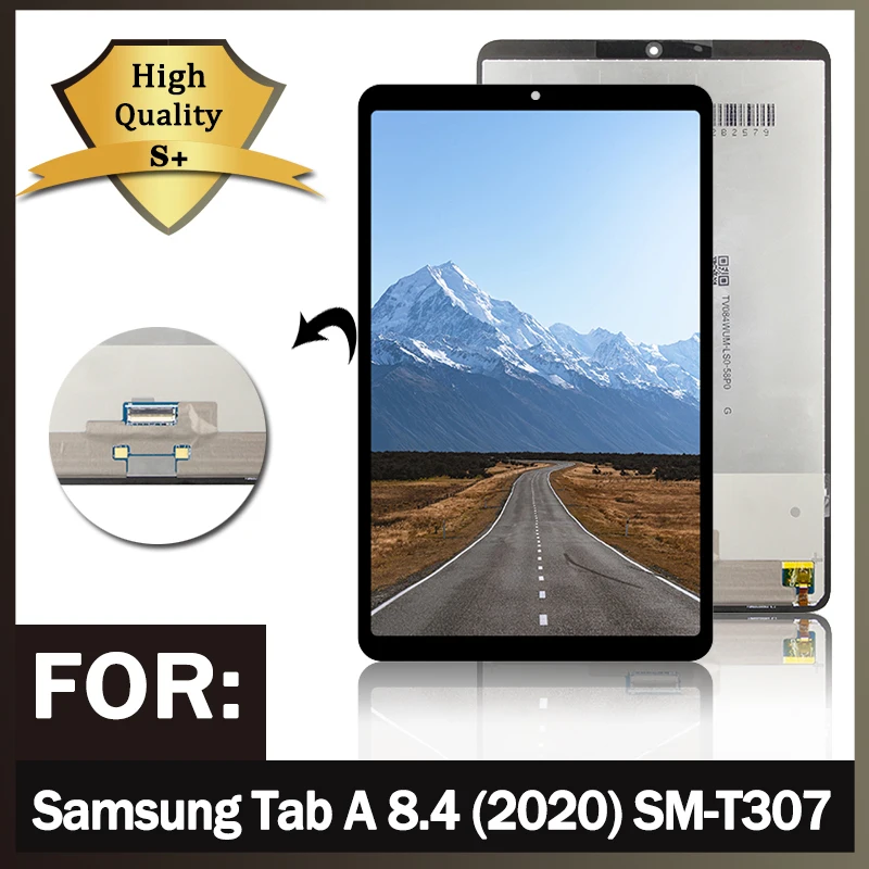 Tela Lcd Original e Digitalizador para Samsung Tab a Montagem Completa 84 Polegadas 2023 Sm-t307 T307u