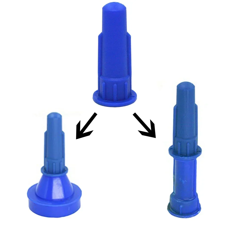 5-pack 56mm Small Bag Special Conical Caulking Replacement Nozzles Nozzle Tips For Silicone Sealant Dispenser Parts 5