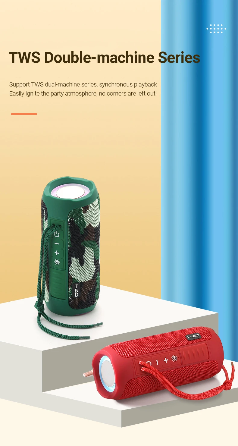 Wireless Portable Bluetooth Speaker Radio FM AUX PC TV Sound Music Box Bluetooth For Handsfree Subwoofer_voghion.com