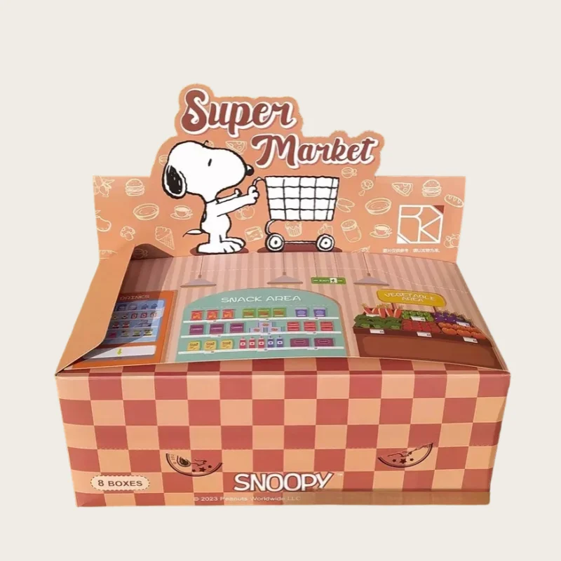 Snoopy Blind Box Series Complete Set of Small Particle Building