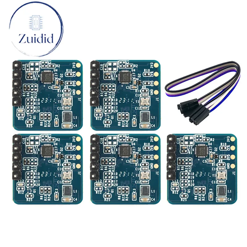 

5pcs/1pc HLK-LD2420 24G FMCW mmWave Smart Human Presence Sensing Radar Module Millimeter Wave Motion Switch Sensor 5Pin Cable