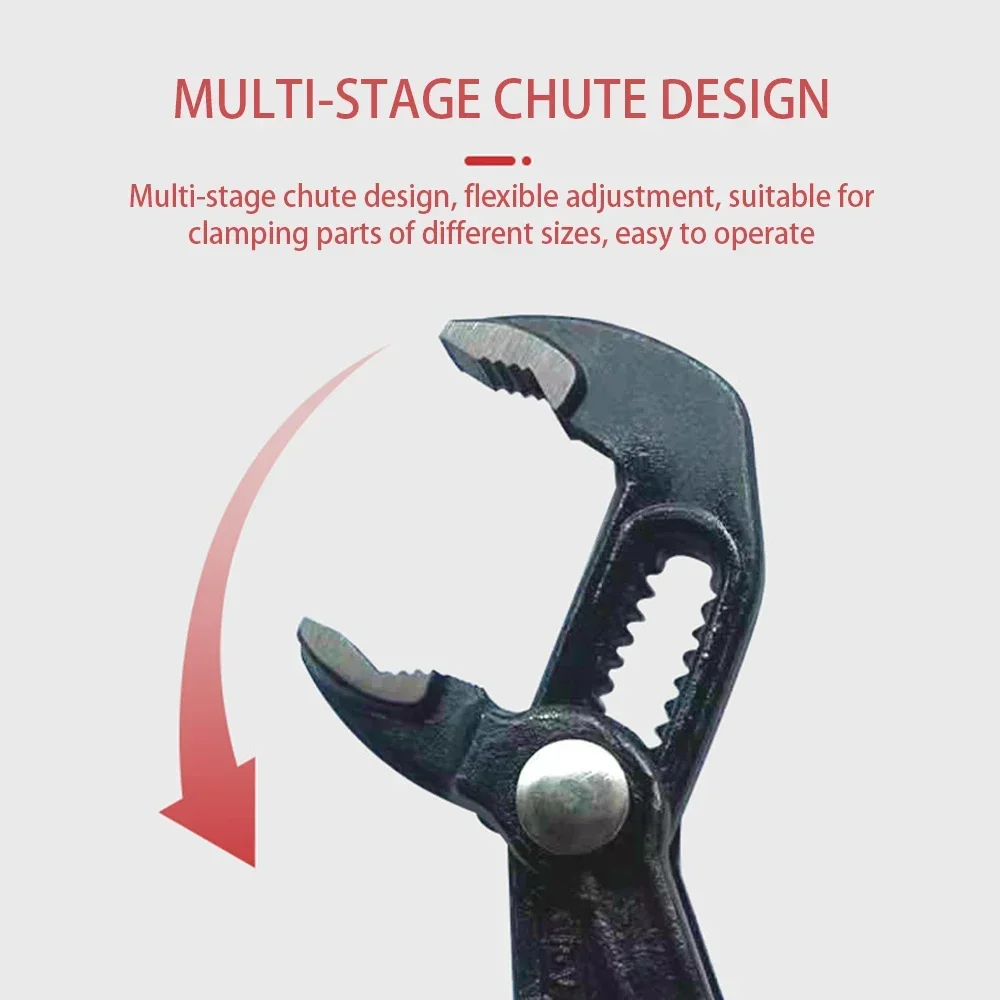 Adjustable V-Jaw Groove Pliers 2