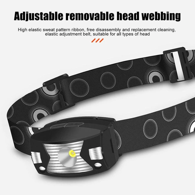 Head Lamp 310 Lumen Rechargeable Headlamps Beam Headlamps 5 Modes Of  Headlamps With Motion Sensors USB Charging Headlamps For - AliExpress