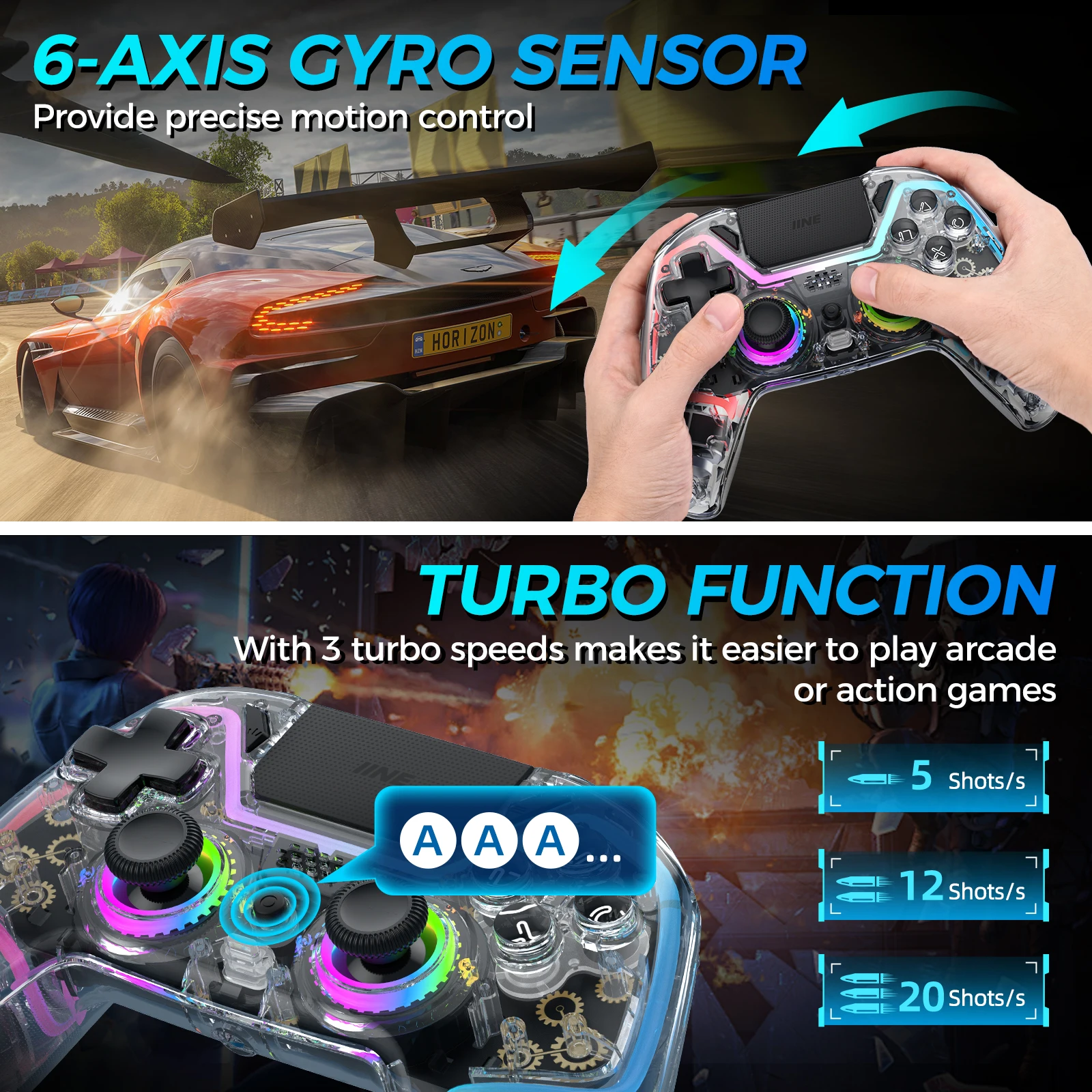 PS4/ġ/PC/ȵ̵/IOS ȣȯǴ IINE Bastet  Ʈѷ ġ е尡 ִ Ȧ ȿ ̽ƽ  Ʈ