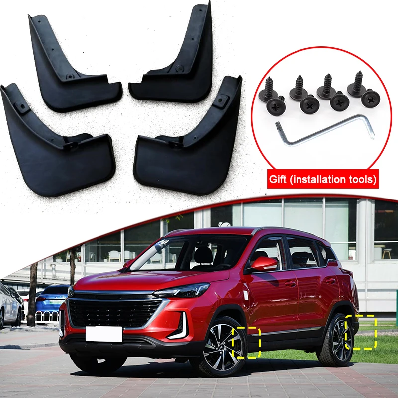 

Car Styling For BAIC BEIJING X35 2021-2023 ABS Car Mud Flaps Splash Guard Mudguards MudFlaps Front Rear Fender Auto Accessories