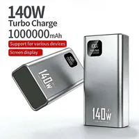 100000mAh Power Bank High Capacity 140W PD 22.5W For Xiaomi Super Fast Charging Portable Battery Charger for iPhone Samsung - Image 2