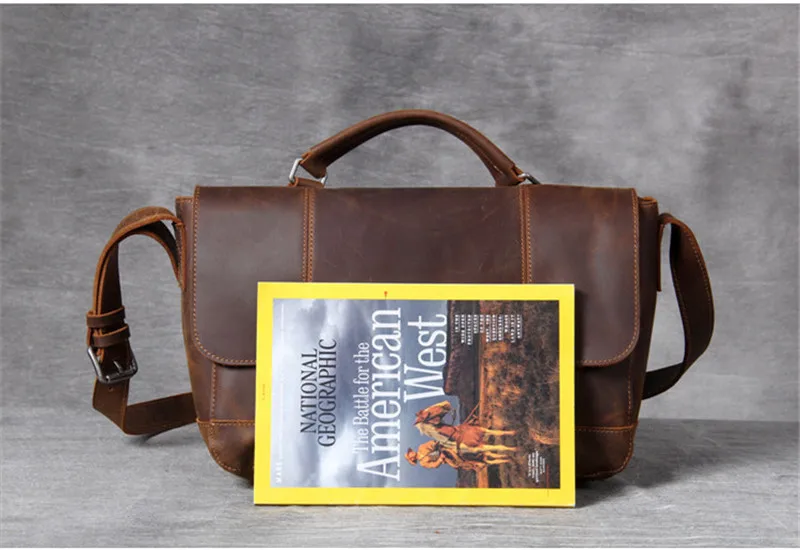 Рисунок 5 - Винтажная Мужская сумка из натуральной